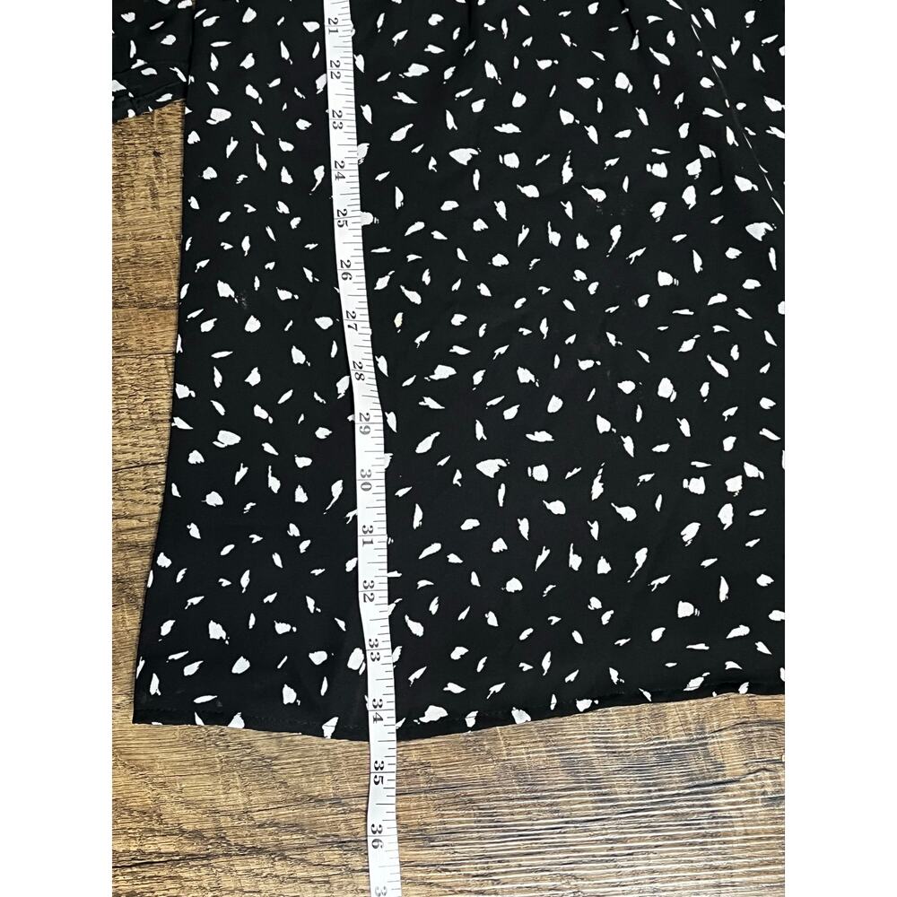 Ann Taylor LOFT V-Neck Fit and Flare Dress - Classic Wardrobe Piece - 2 Petite - Picture 8 of 10